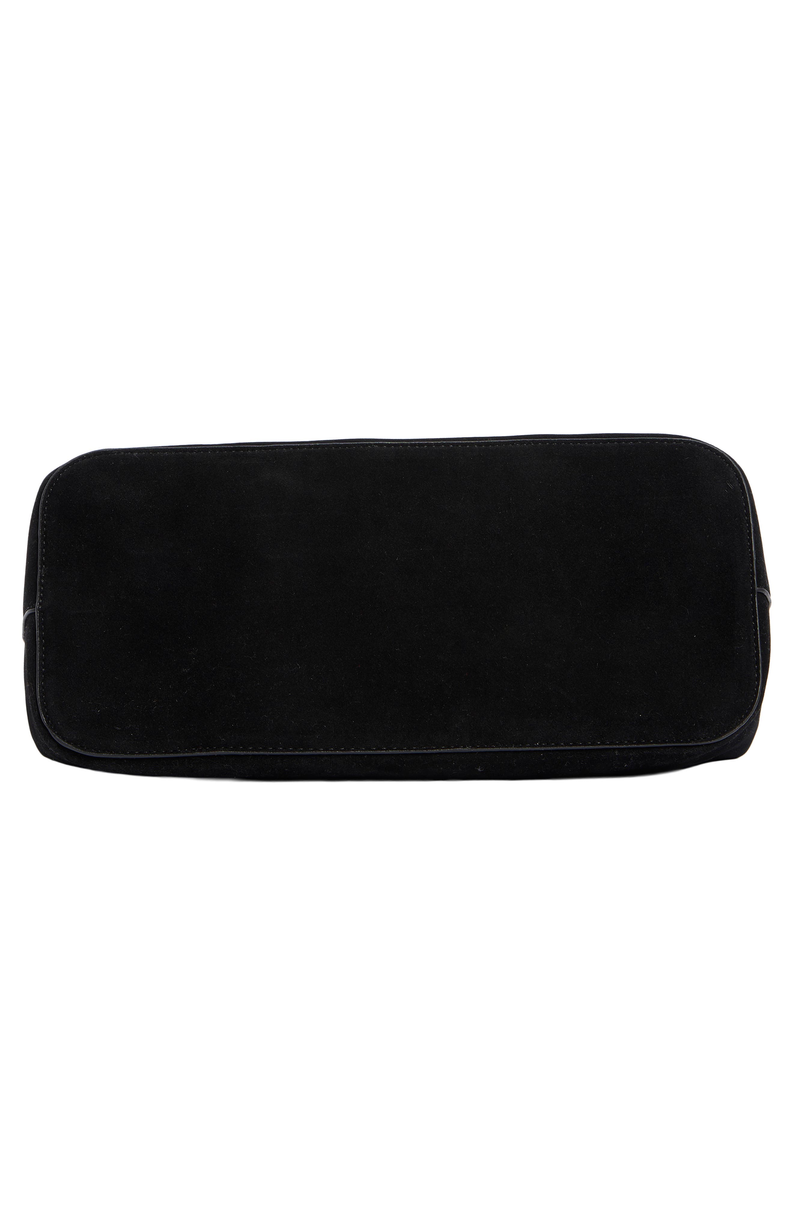 BCBG Grommet Top Handle Crossbody, Alternate, color, Black