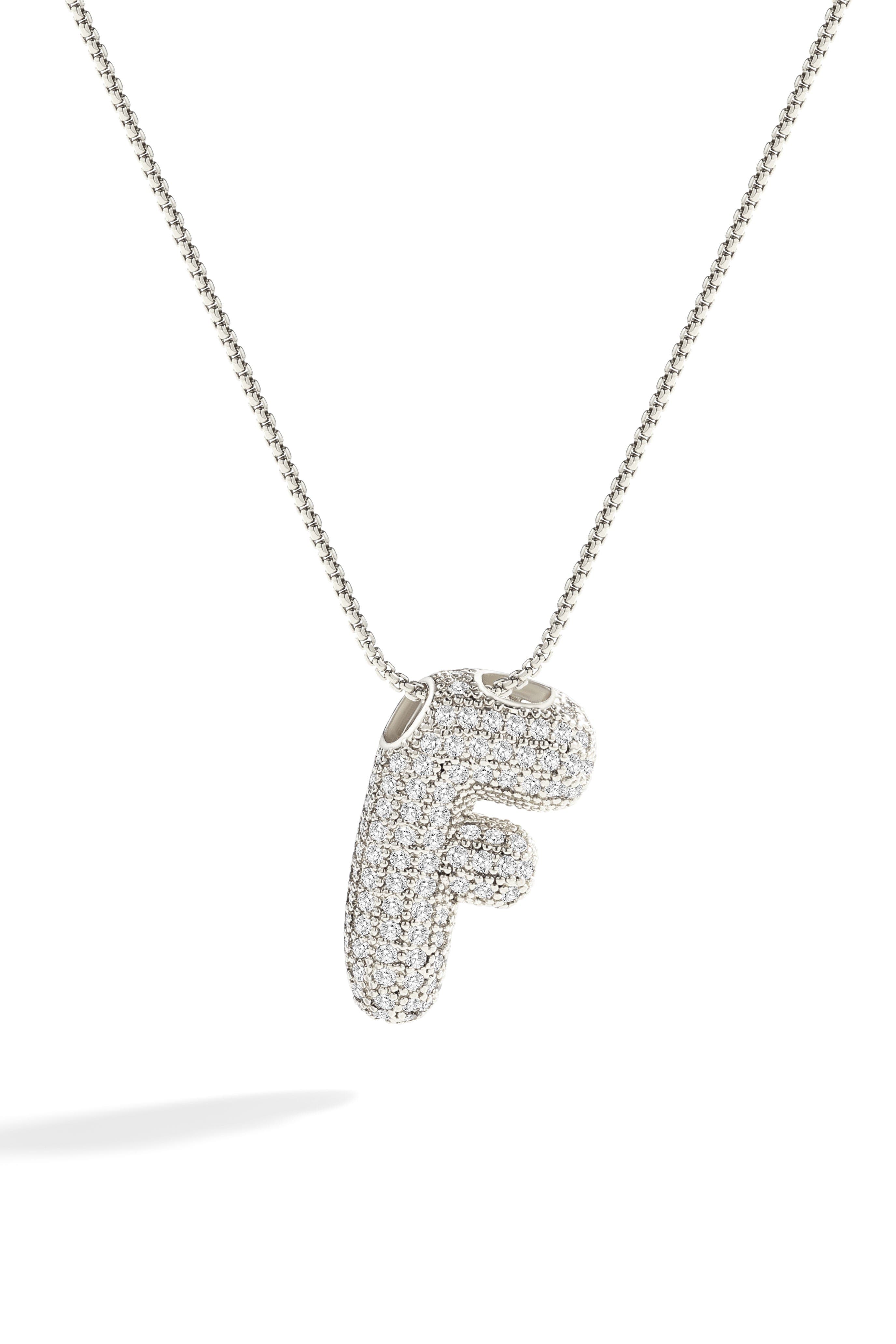 Silver / Letter F