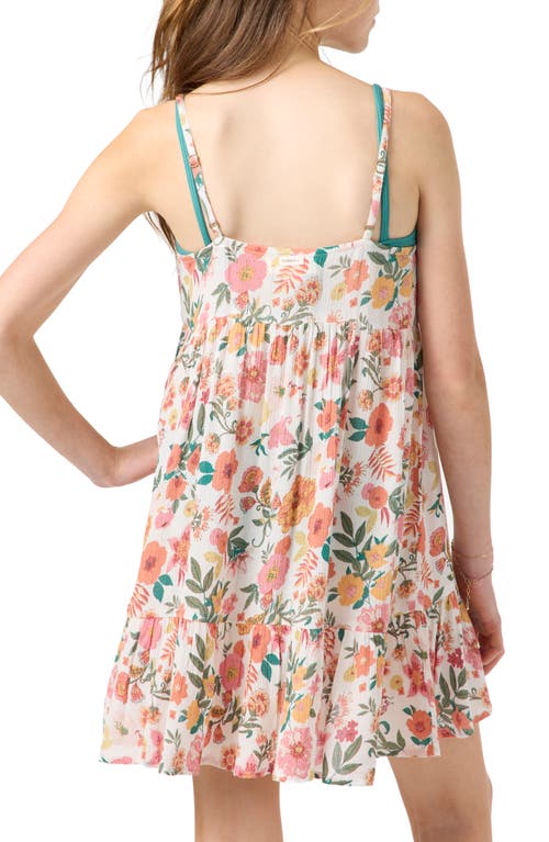 O'neill Kids' Haylee Print Dress In Animal Print