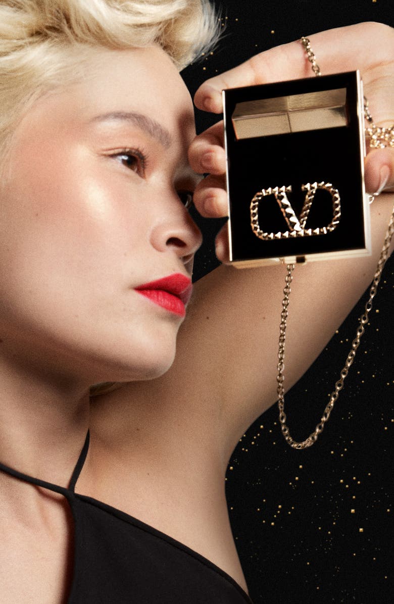 Valentino Go-Clutch Highligher and Mini Lipstick Set, Alternate, color,