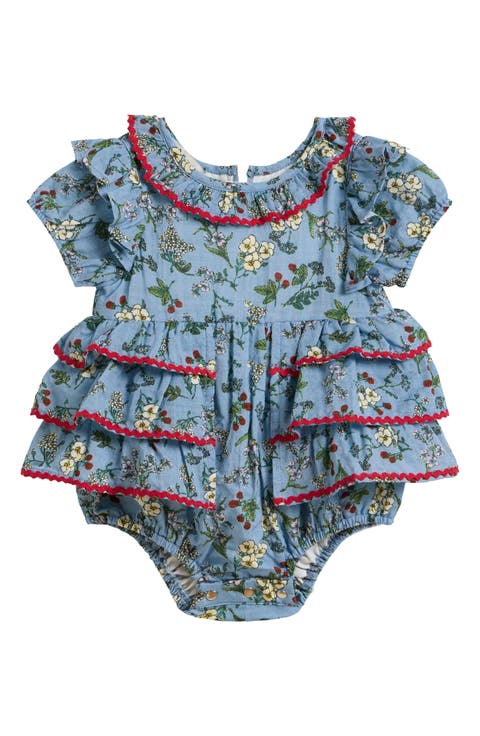 Ivy Floral Print Romper