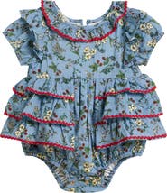 Pippa & Julie Ivy Floral Print Romper