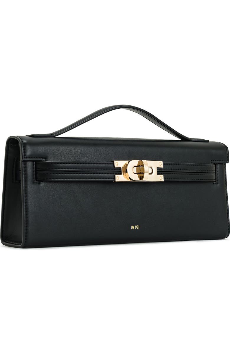 JW PEI Bria Faux Leather Top Handle Bag, Alternate, color, Black