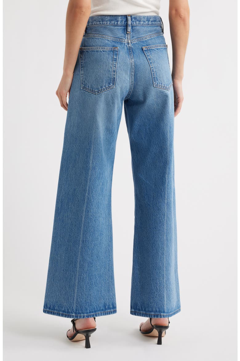 The Pixie Super High Waist Loose Wide Leg Jeans, Alternate, color, RUNDOWN