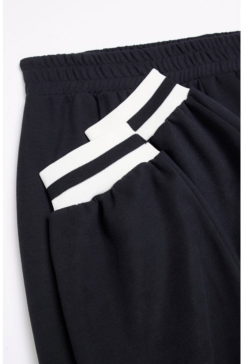 Tipped Cuff Joggers, Alternate, color, BLACK