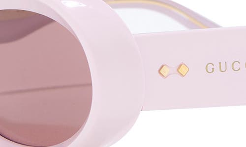 Gucci 54mm Oval Sunglasses In Multi