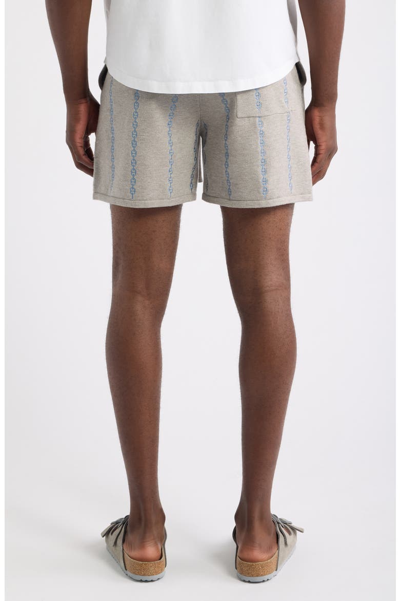 Rode Stripe Shorts, Alternate, color, GRAY
