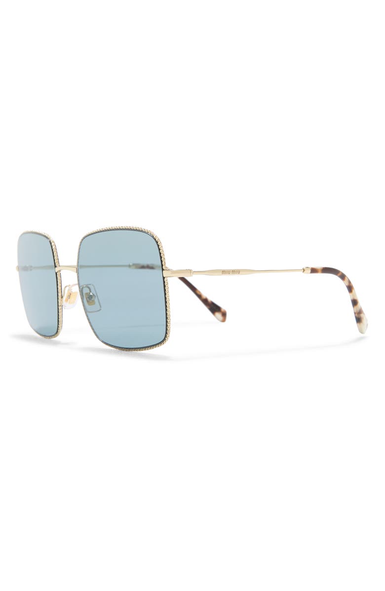 Miu Miu 58mm Square Sunglasses, Alternate, color, 