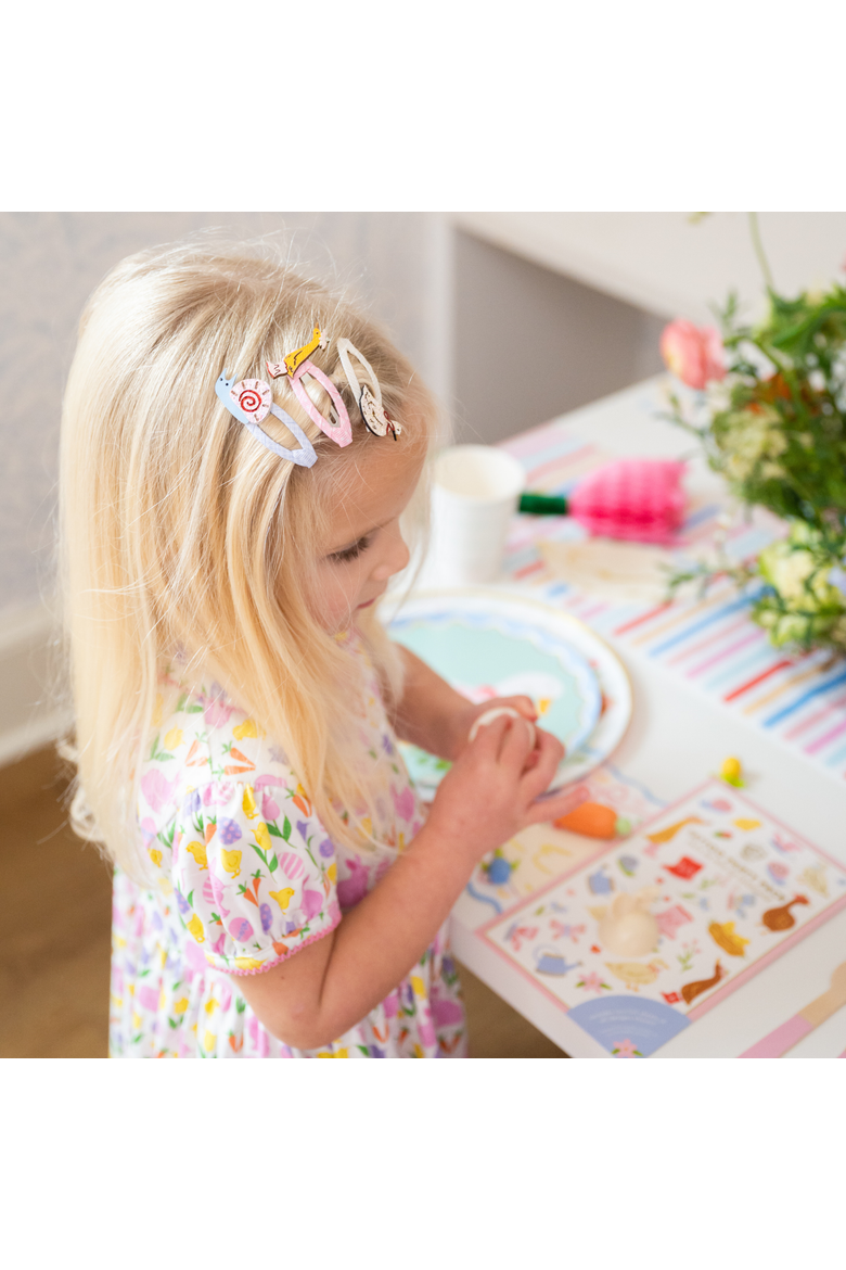 Silly Goose Garden Hair Clip Set, Alternate, color, Assorted Pre-Pack