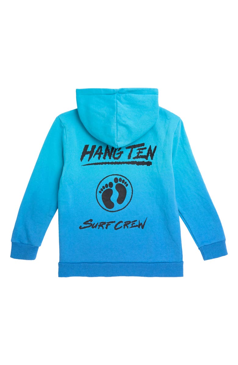 Hang Ten Kids' Dip Dye Fleece Hoodie, Alternate, color,