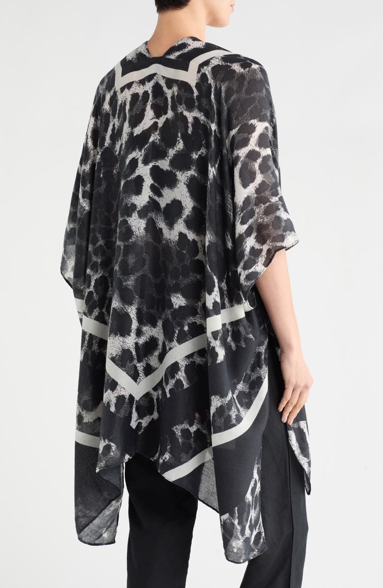 Vince Camuto Chevron Leopard Topper, Alternate, color, Grey/ Black