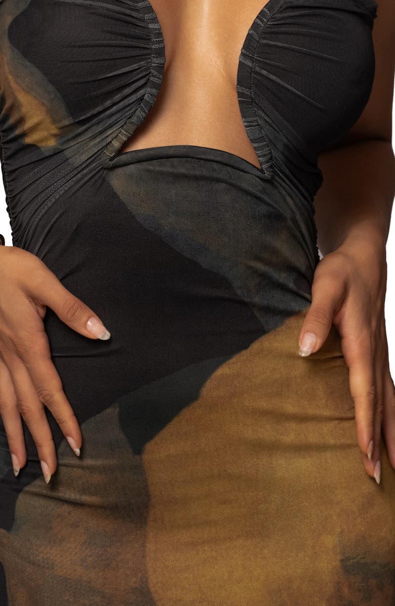 JLUXLABEL Bethany Strapless Maxi Dress, Alternate, color, Black