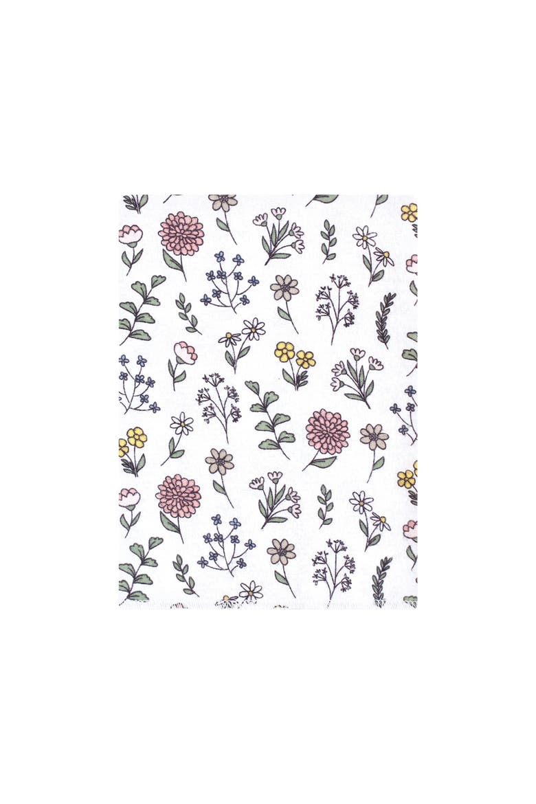 Absorbent Cotton-Poly Flannel Burp Cloths 12-Count, Alternate, color, Dandelion Wish