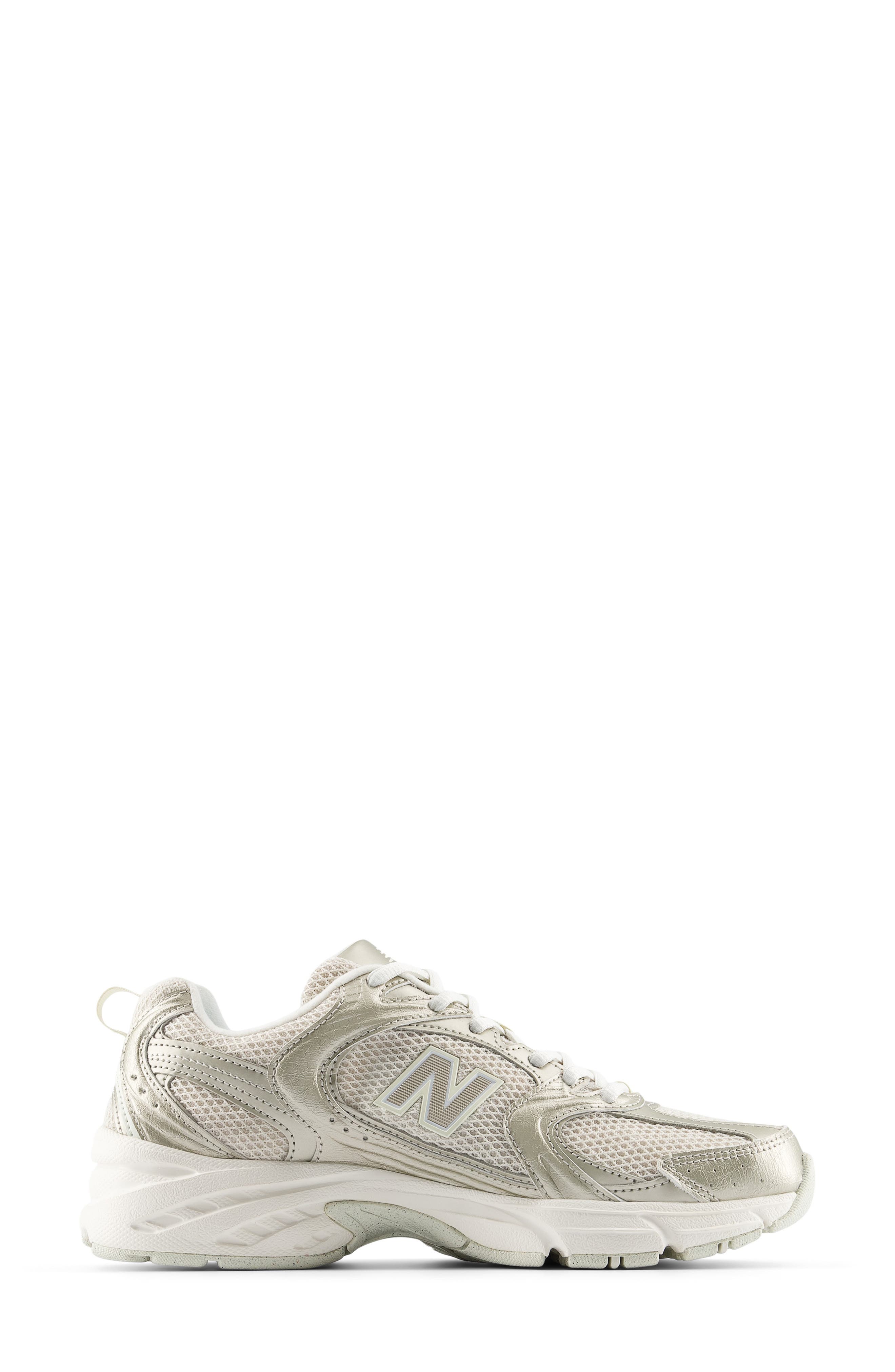 New Balance Gender Inclusive 530 Sneaker, Alternate, color, Gold Metallic/ Linen