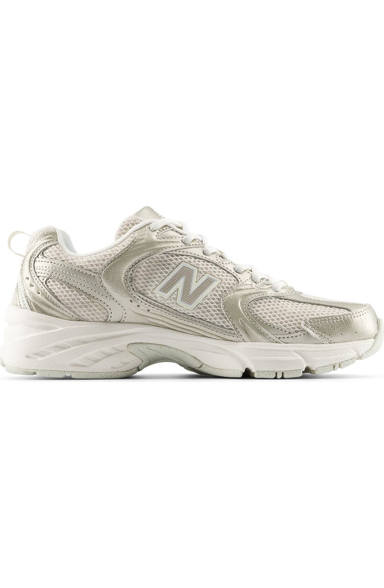 New Balance Gender Inclusive 530 Sneaker, Alternate, color, Gold Metallic/ Linen