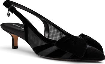 Birdies Goldfinch Kitten Heel Slingback Pump (Women) | Nordstrom