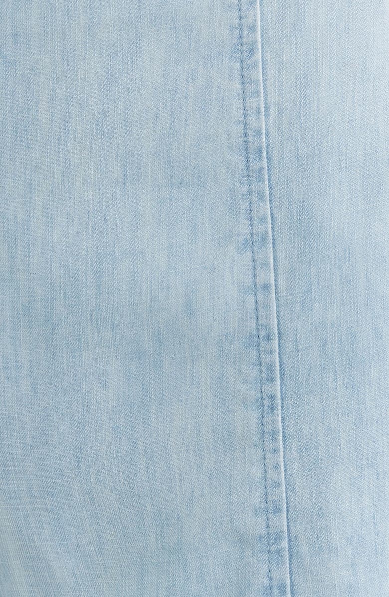 Bella Dahl Smocked Back Seam Shorts, Alternate, color, Sun Bleached Wash
