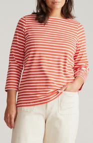 Universal Standard Belle Breton Stripe Top