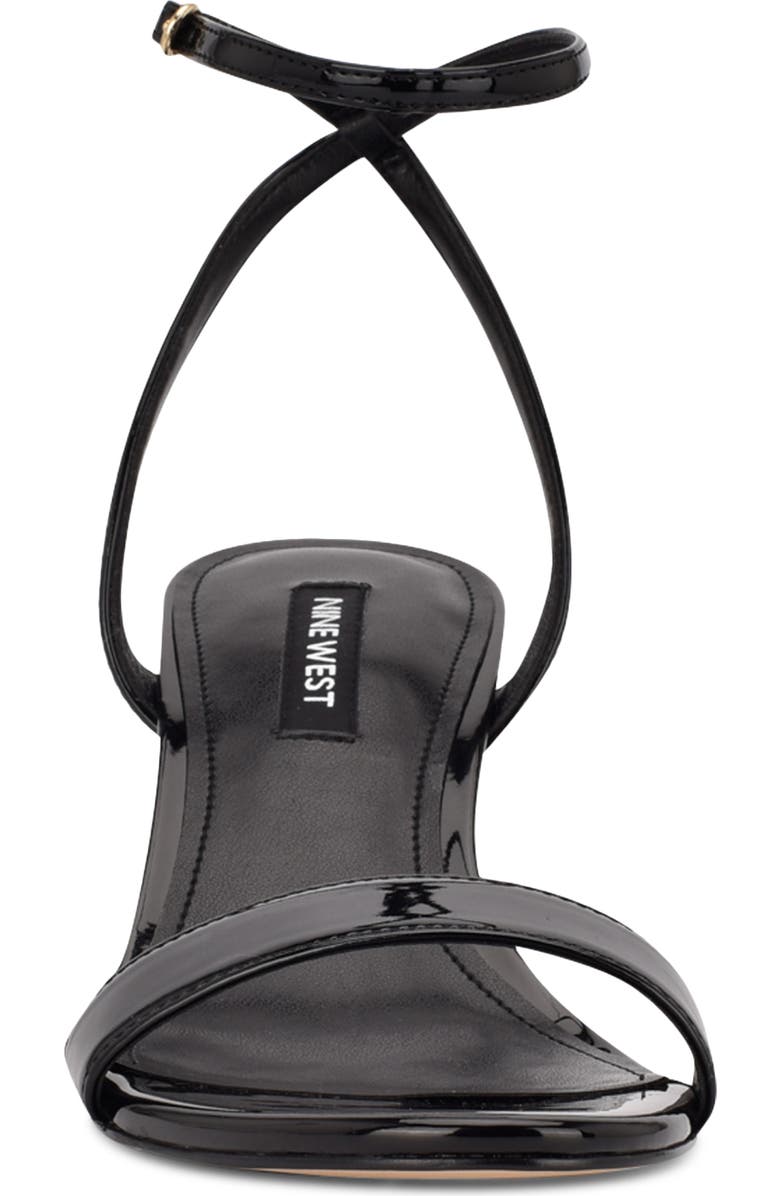 Nine West Anny Sandal, Alternate, color, Black Patent