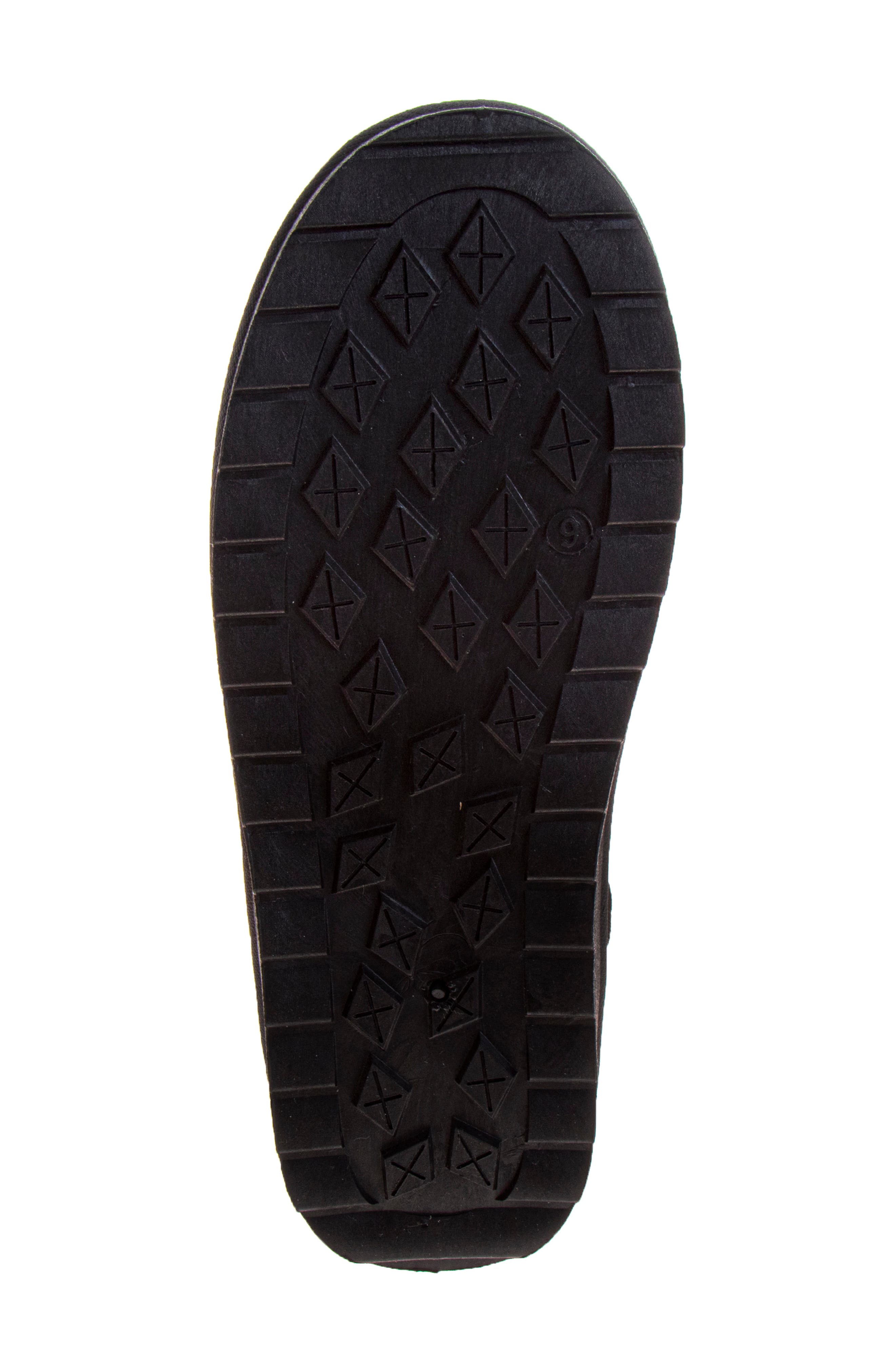 AVALANCHE Faux Shearling Lined Winter Boot, Alternate, color, Black/ Black