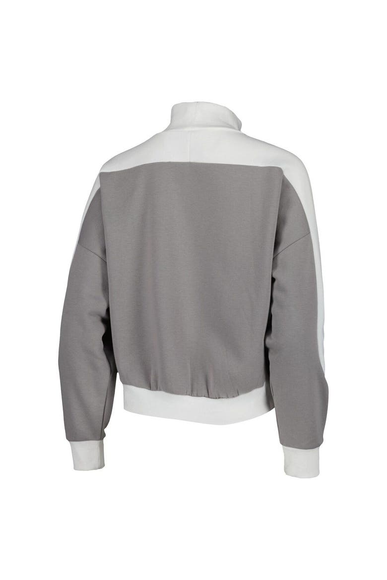 Women's Gameday Couture Gray Florida Gators Make it a Mock Sporty Pullover Sweatshirt, Alternate, color, Gray