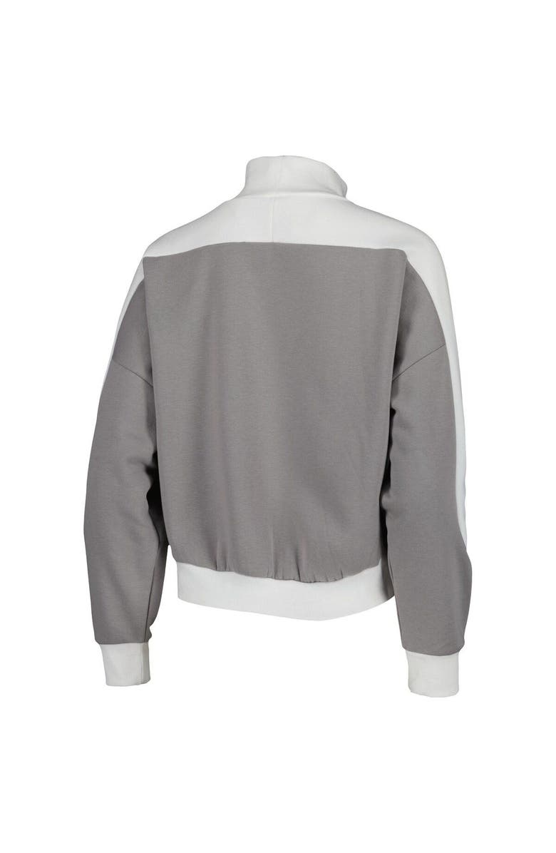 GAMEDAY COUTURE Women's Gameday Couture Gray Florida Gators Make it a Mock Sporty Pullover Sweatshirt, Alternate, color, Gray