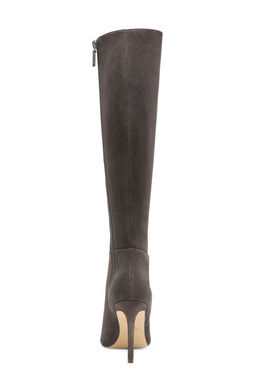 Stuart Weitzman Avenue Stiletto Boot In Slate