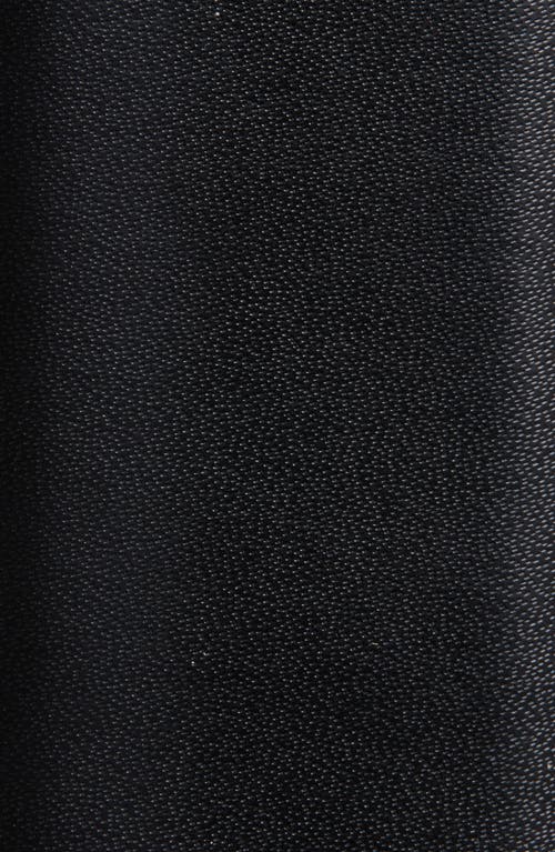 Kate Spade New York Feather Edge Buckle Belt In Black