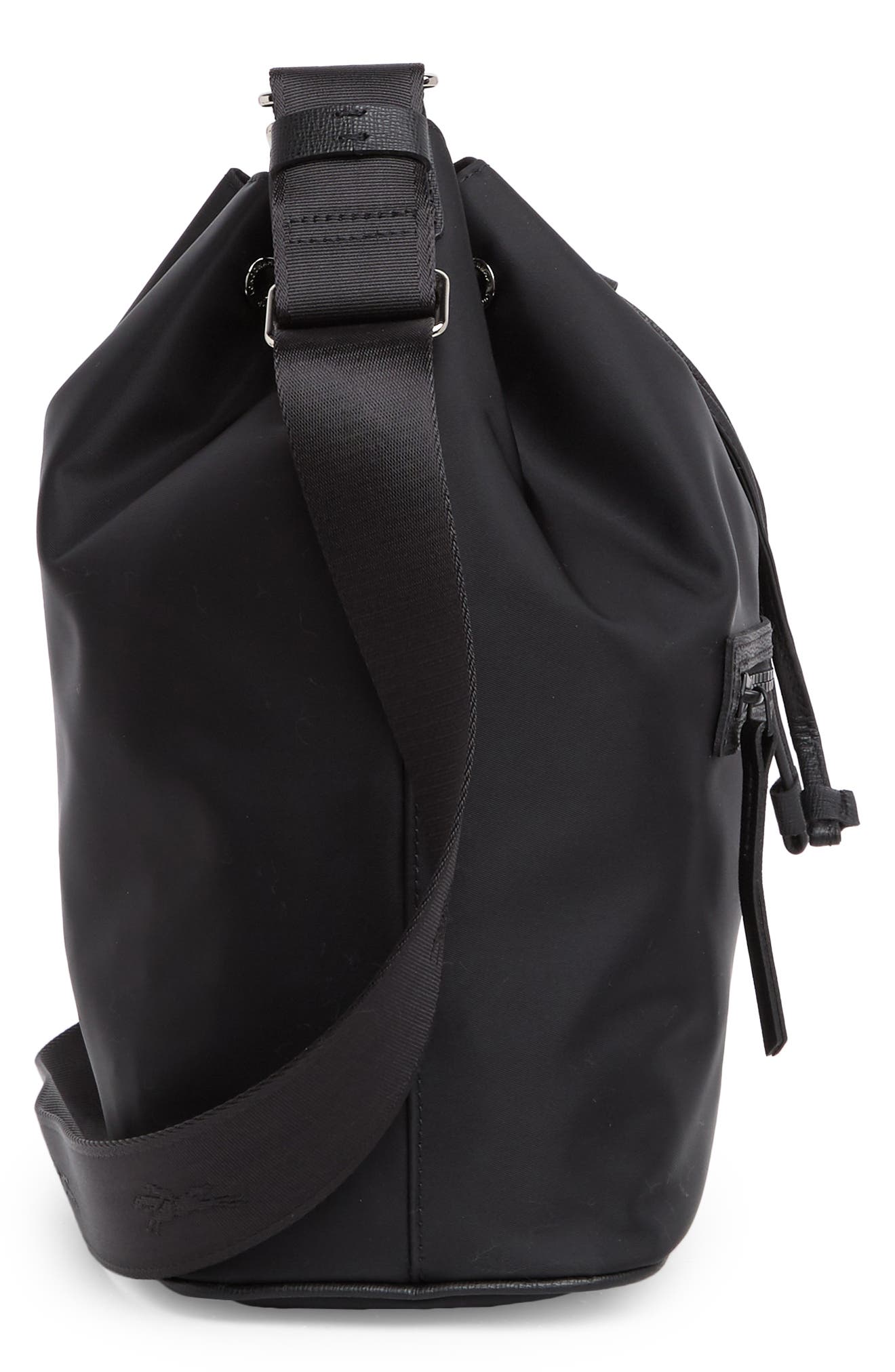 Longchamp Le Pliage Neo Bucket Bag, Alternate, color, Black