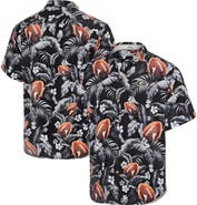 Tommy Bahama Men's Tommy Bahama Black Georgia Bulldogs Veracruz Cay First Down Blooms Button-Up Shirt