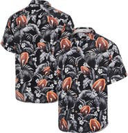 Tommy Bahama Men's Tommy Bahama Black Georgia Bulldogs Veracruz Cay First Down Blooms Button-Up Shirt