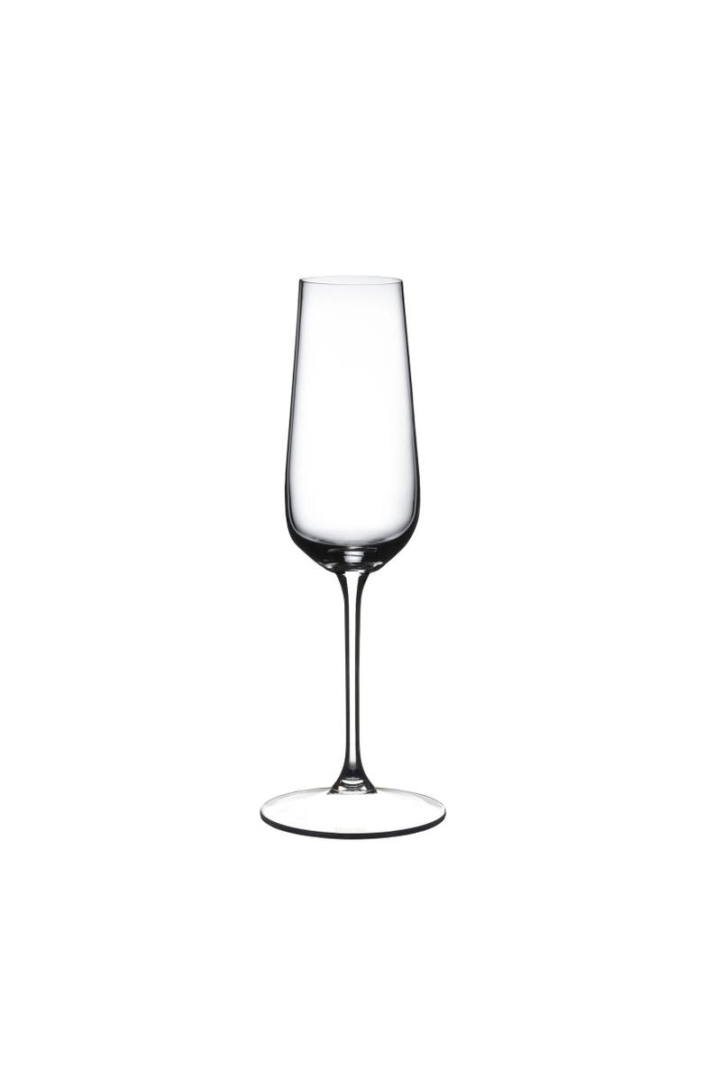 Riedel Grape@ Champagne Flute Wine Glass, Set of 2, 8 ounce, Alternate, color, Clear