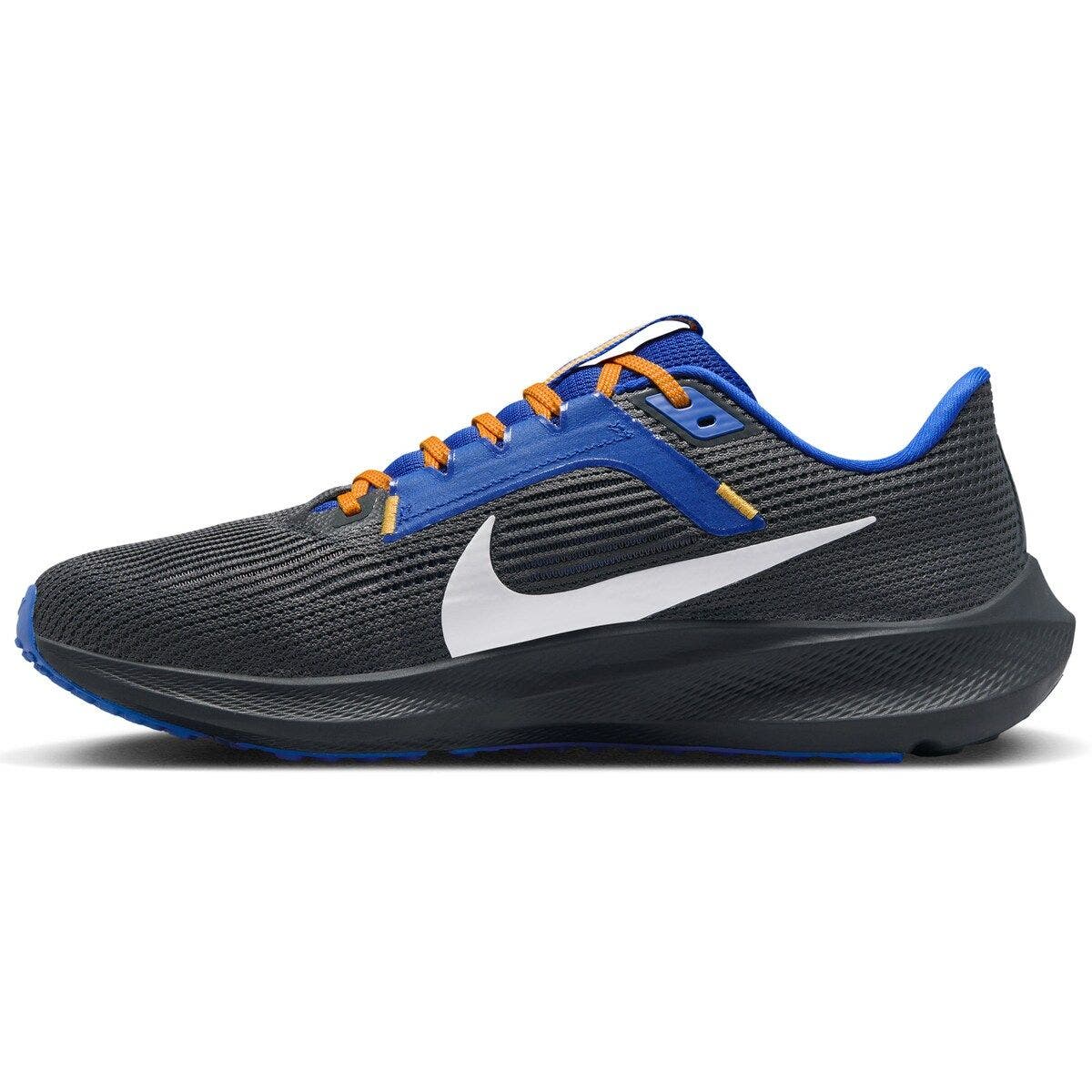 Unisex Nike  Anthracite Los Angeles Rams Zoom Pegasus 40 Running Shoe, Alternate, color, Anthracite