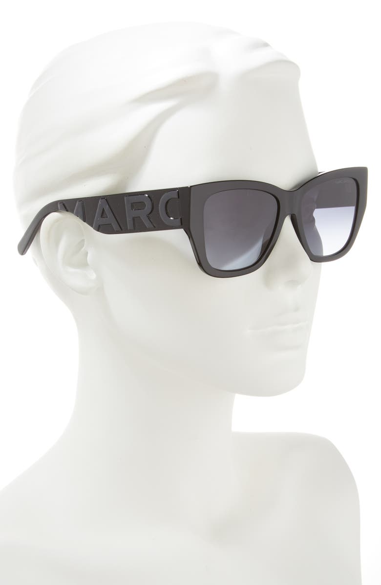 Marc Jacobs 55mm Cat Eye Sunglasses, Alternate, color, 