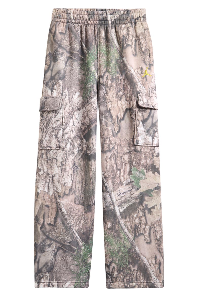 Realtree Fleece Pants, Main, color, SWAN