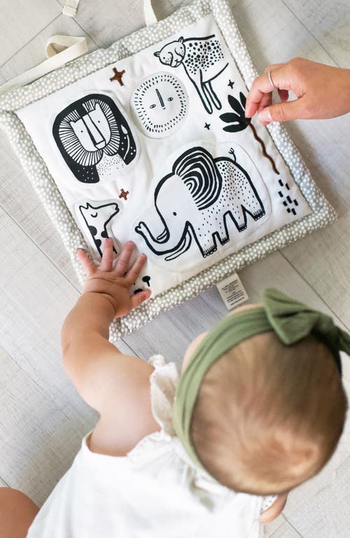 Wee Gallery Baby Sensory Activity Pad In Brown