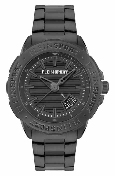 Rampage Three Hand Quartz Bracelet Watch, 44mm