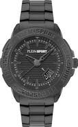 PLEIN SPORT Rampage Three Hand Quartz Bracelet Watch, 44mm