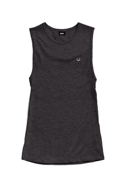 Womens Lil Smile Muscle Tank