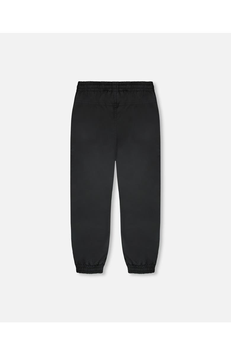 Deux par Deux 3-in-1 Two-Piece Mid-Season Outerwear with Solid Pants Set, Alternate, color, Blue Unicorn Print