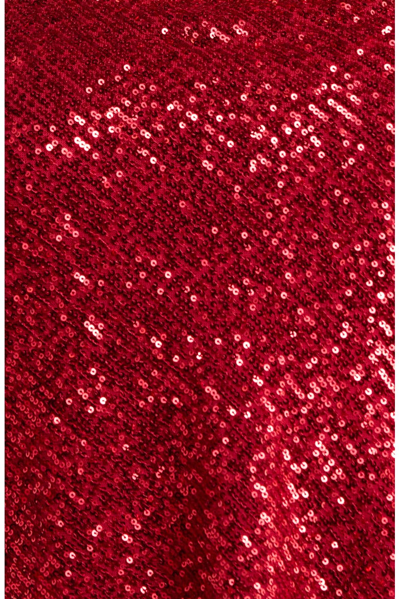 Sequin Cowl Neck Camisole, Alternate, color, CLARET