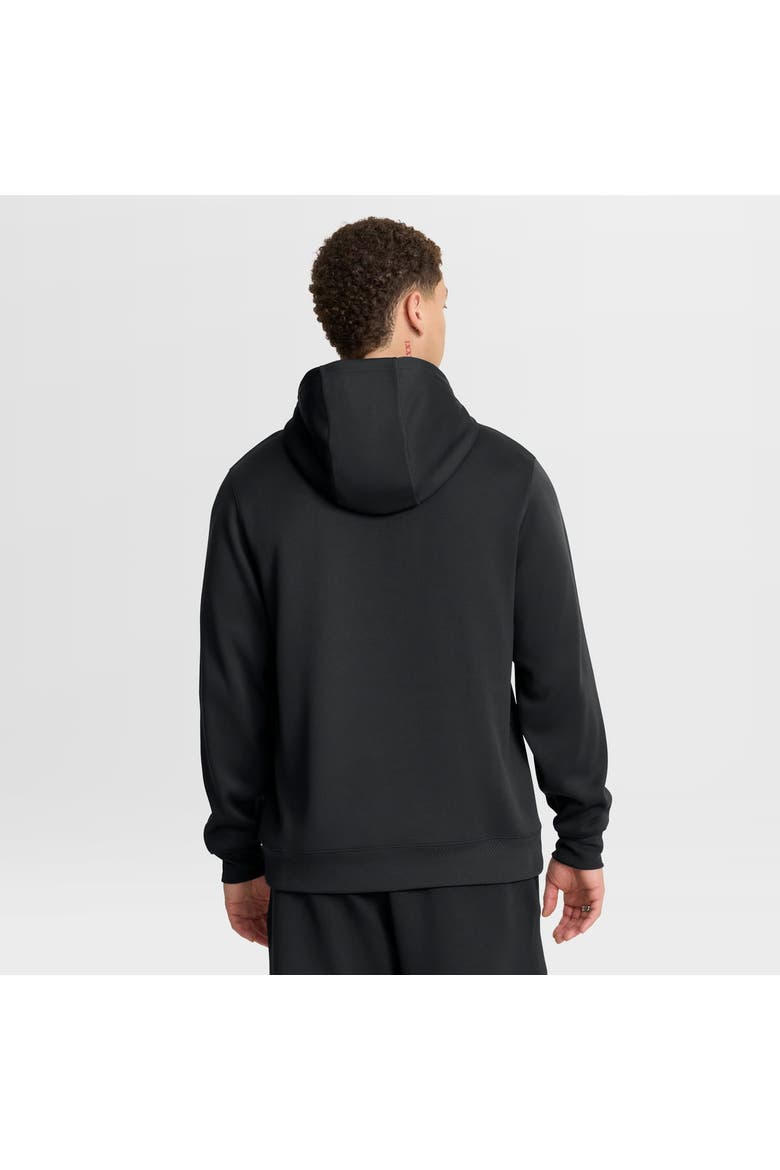 Men's Nike Black Iowa Hawkeyes Coaches Premium Dri-FIT Quarter-Zip Hoodie, Alternate, color, Black