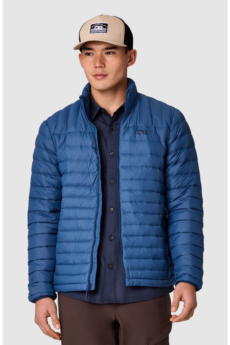 Transcendent Down Jacket, Alternate, color, SKYLINE
