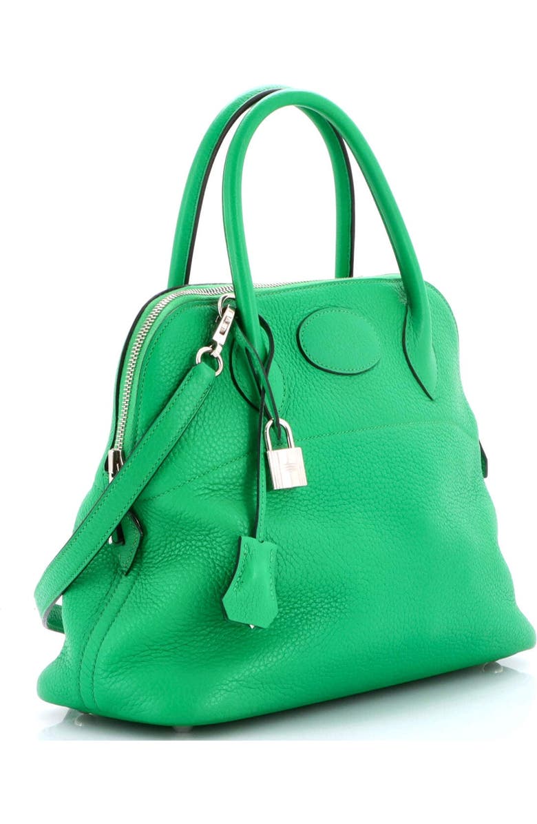 Pre-Owned Hermes Bolide Bag Clemence 31, Alternate, color, Green