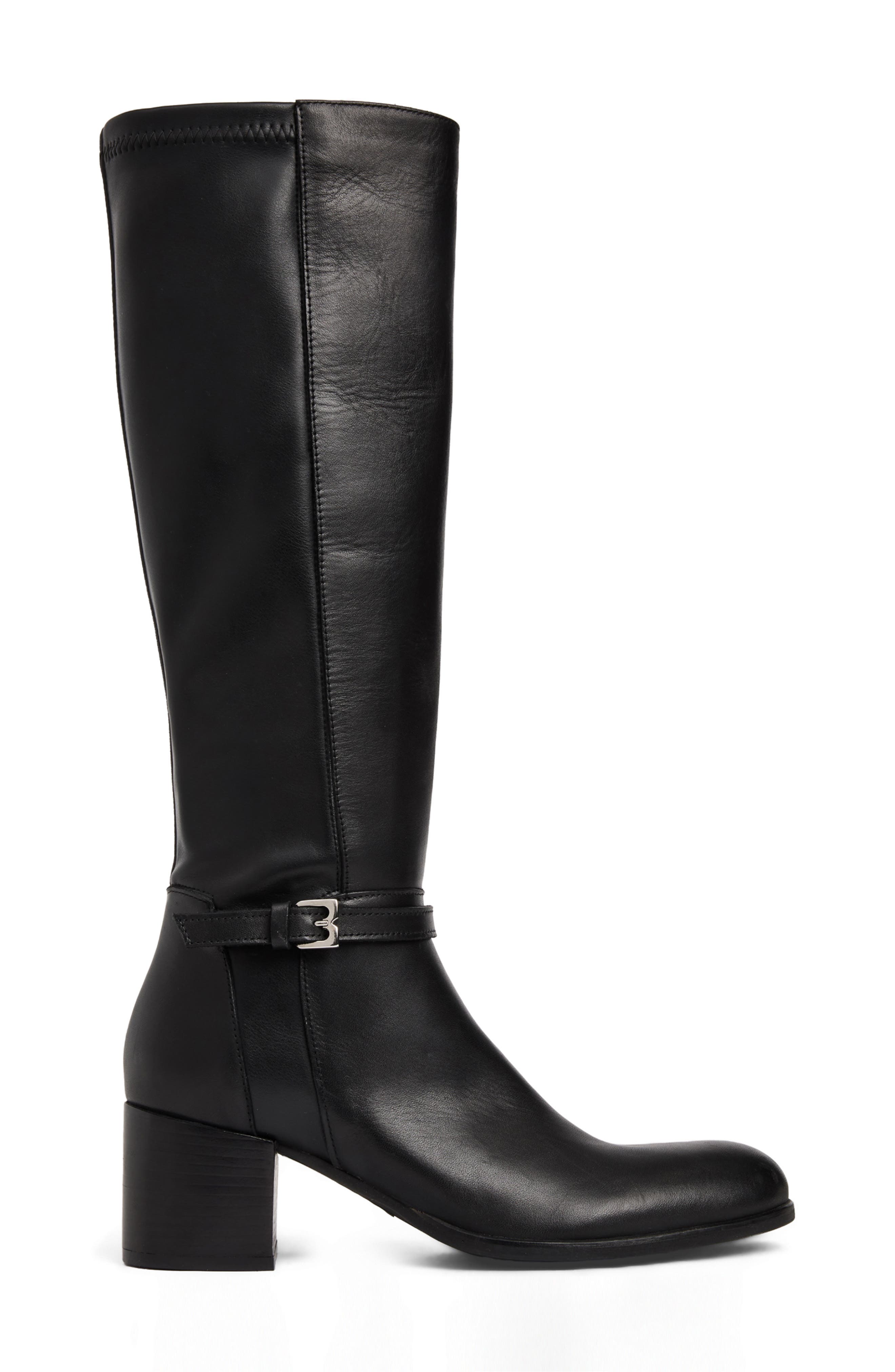 Bruno Magli Jessa Knee High Boot, Alternate, color, Black