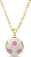 Lily Nily 3D Soccer Ball Necklace
