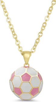 Lily Nily 3D Soccer Ball Necklace