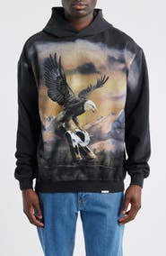 Represent Chrome Flight Graphic Hoodie
