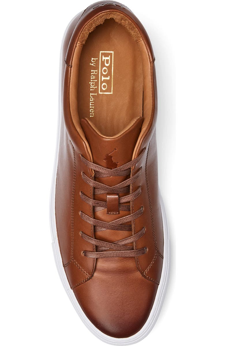 Ralph Lauren Jermain II Sneaker, Alternate, color, Pale Russet