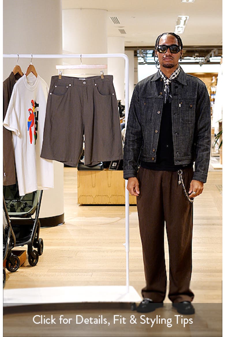 Devin Baggy Linen Blend Shorts video